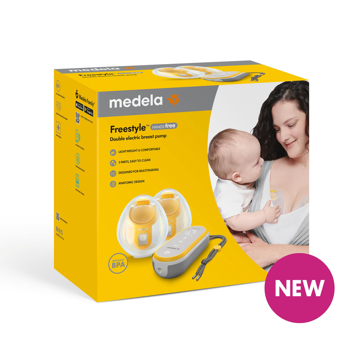 Medela Freestyle Extrator Leite Mãos Livres Duplo - Farmácia Garcia