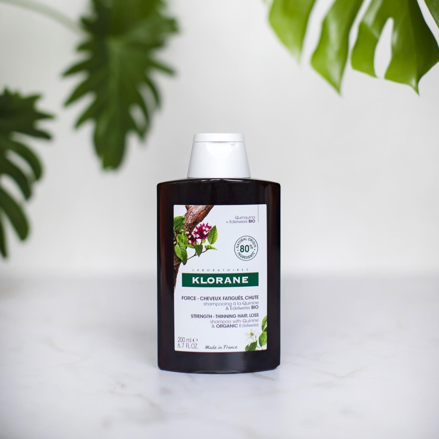 Klorane Capilar Champô Quinina & Edelvaisse BIO 400ml - Farmácia Garcia
