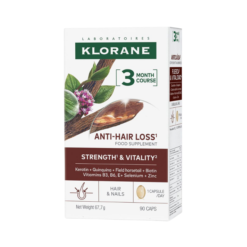 Klorane Keratincaps 90 Cápsulas