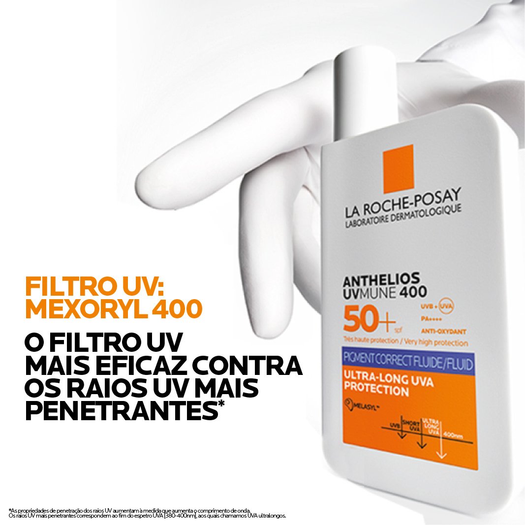 La Roche Posay Anthelios UVMune 400 Fluído Antimanchas FPS50+ 50ml