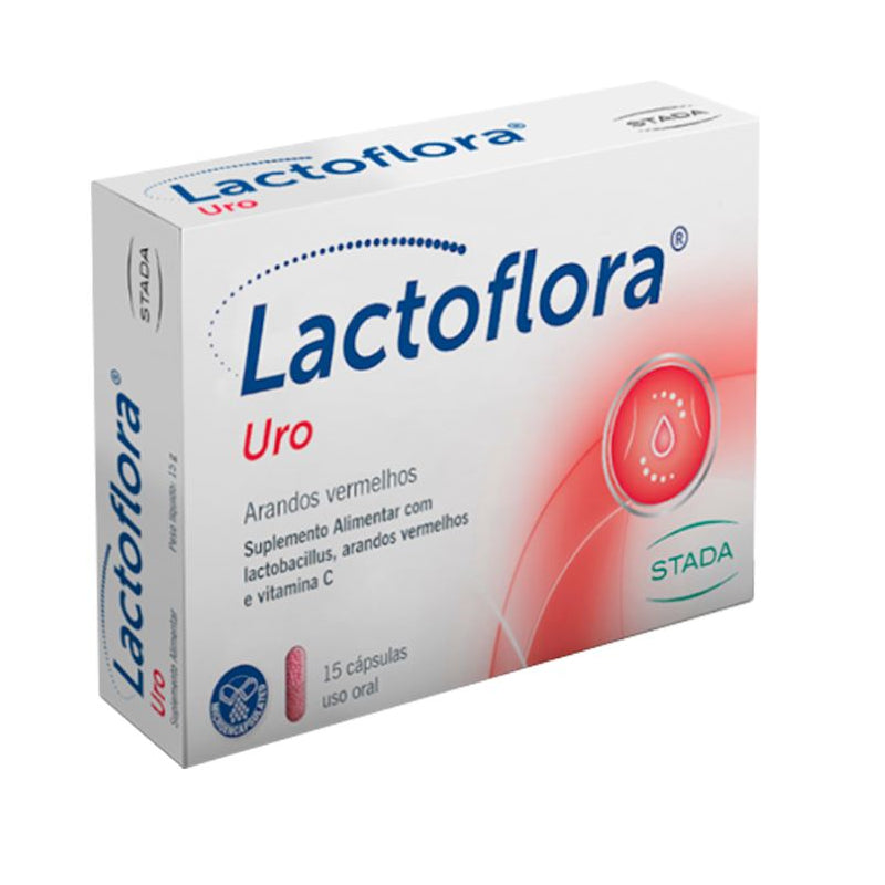 Lactoflora Uro 15 Cápsulas - Farmácia Garcia