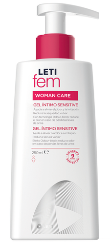 Letifem Woman Gel Íntimo Sensitive 250ml - Farmácia Garcia