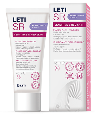 LetiSR Fluido Vermelhidão 40ml - Farmácia Garcia
