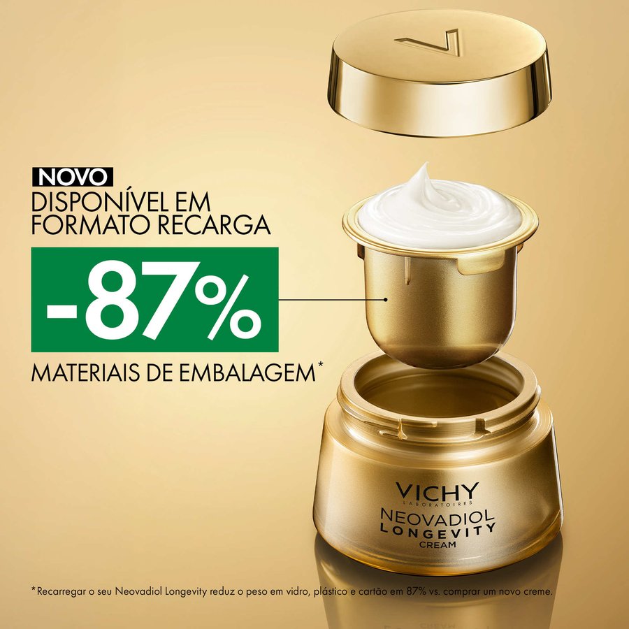 Vichy Neovadiol Longevity Recarga Creme Dia 50ml - Farmácia Garcia