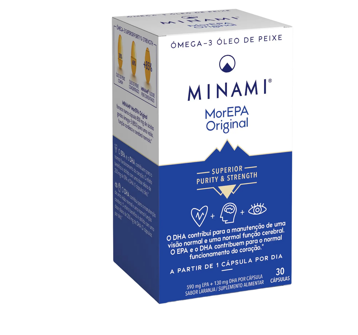 MorEPA Original Smart Fats 30 Cápsulas Moles - Farmácia Garcia