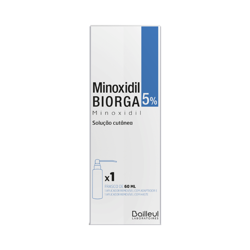 Minoxidil Solução 5% Biorga 60ml - Farmácia Garcia