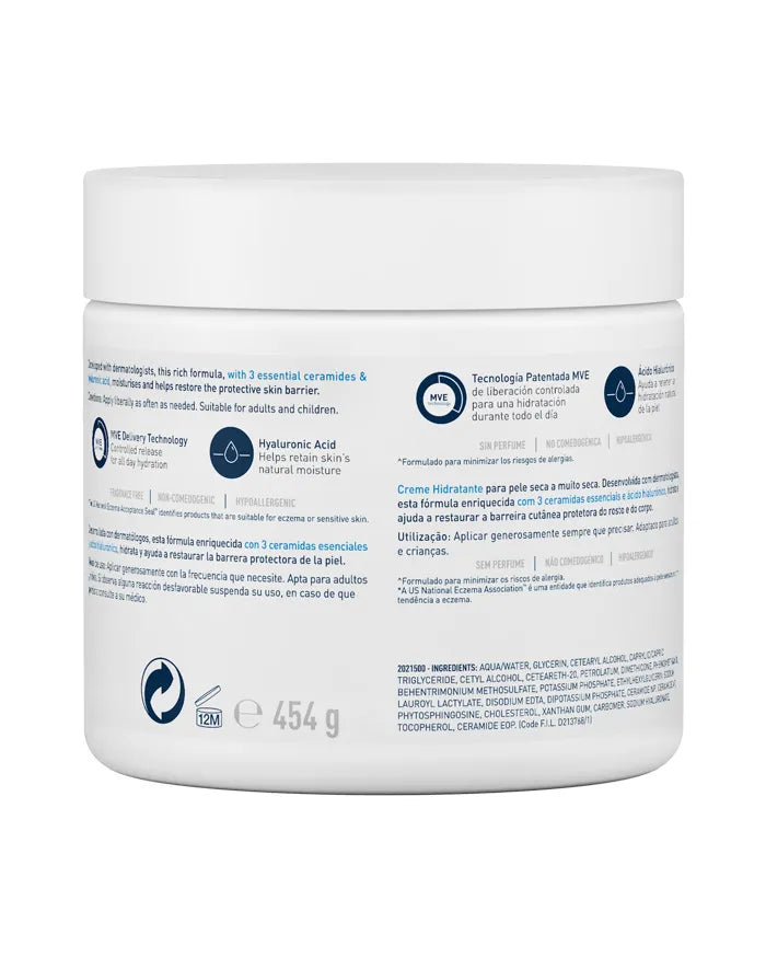 Cerave Creme Hidratante Diário 454g