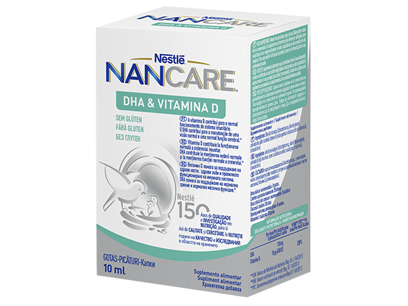 Nancare DHA Vitamina D 10ml - Farmácia Garcia