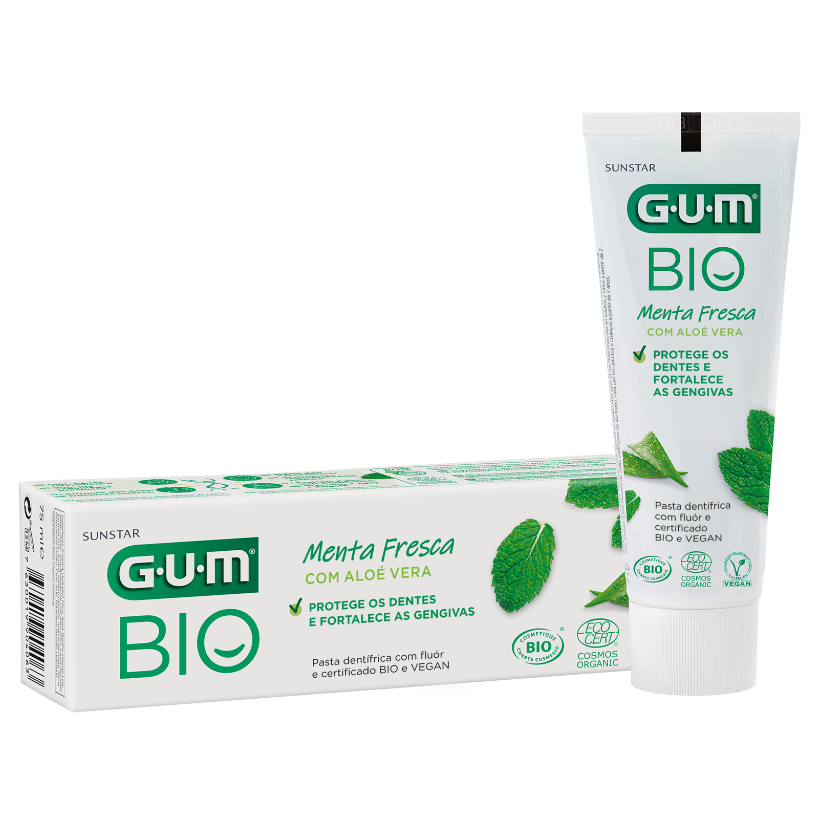 GUM Bio Pasta Dentária Menta Fresca 75ml