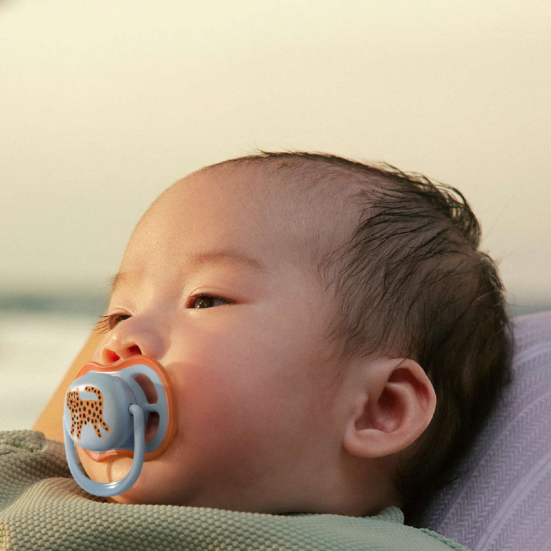Philips Avent Ultra Air Chupeta Minhoca e Leopardo 0-6M 2 Chupetas Silicone