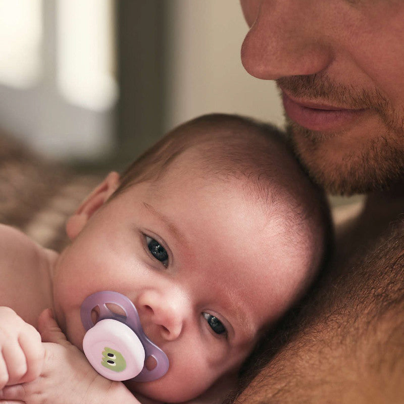 Philips Avent Ultra Start Chupeta Monstro e Flor 0-2M 2 Chupetas Silicone