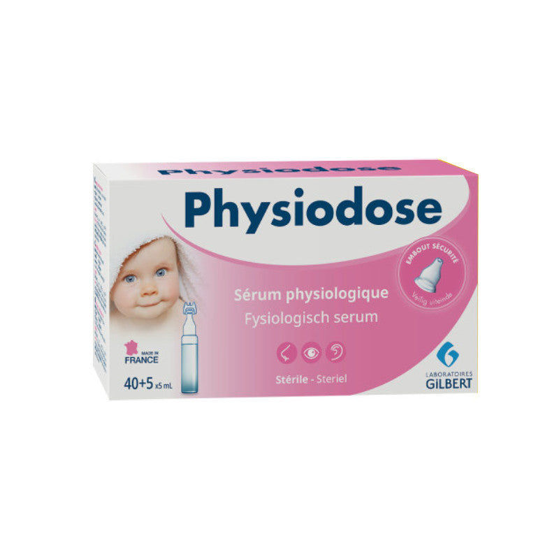 Physiodose Infantil Soro Fisiológico 40x5ml - Farmácia Garcia