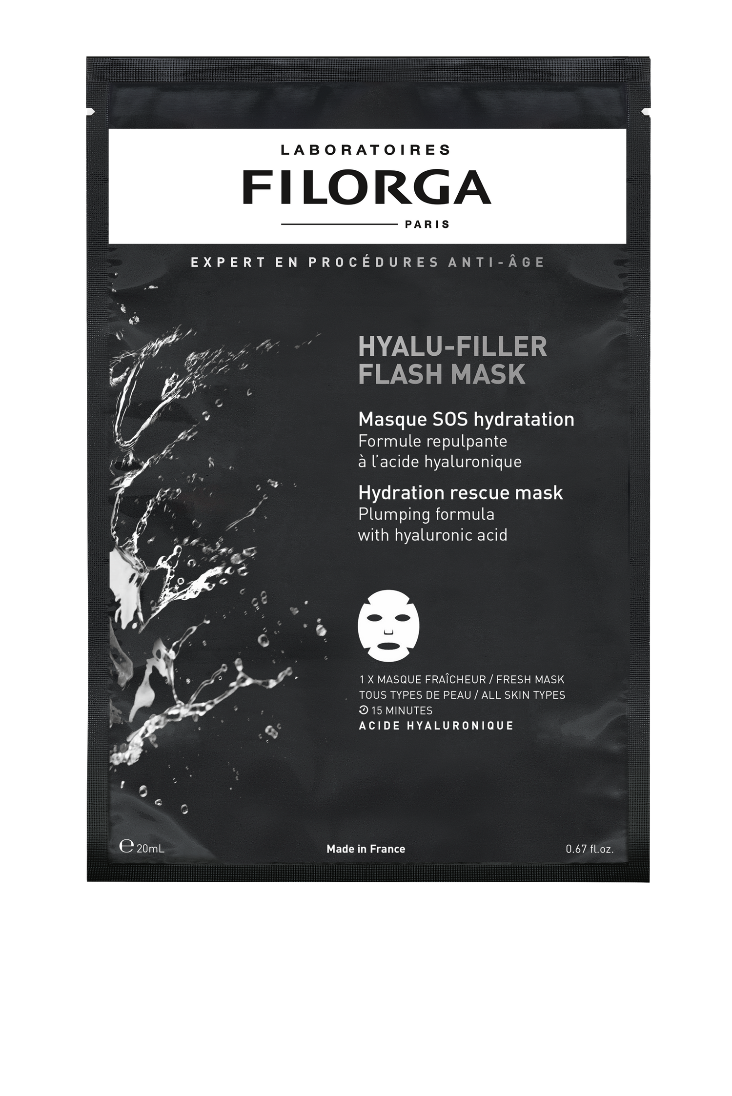 Filorga Hyalu-Filler Flash Mask 20ml - Farmácia Garcia