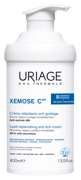 Uriage Xemose C8 Creme Relipidante Anti-Irritações 400ml
