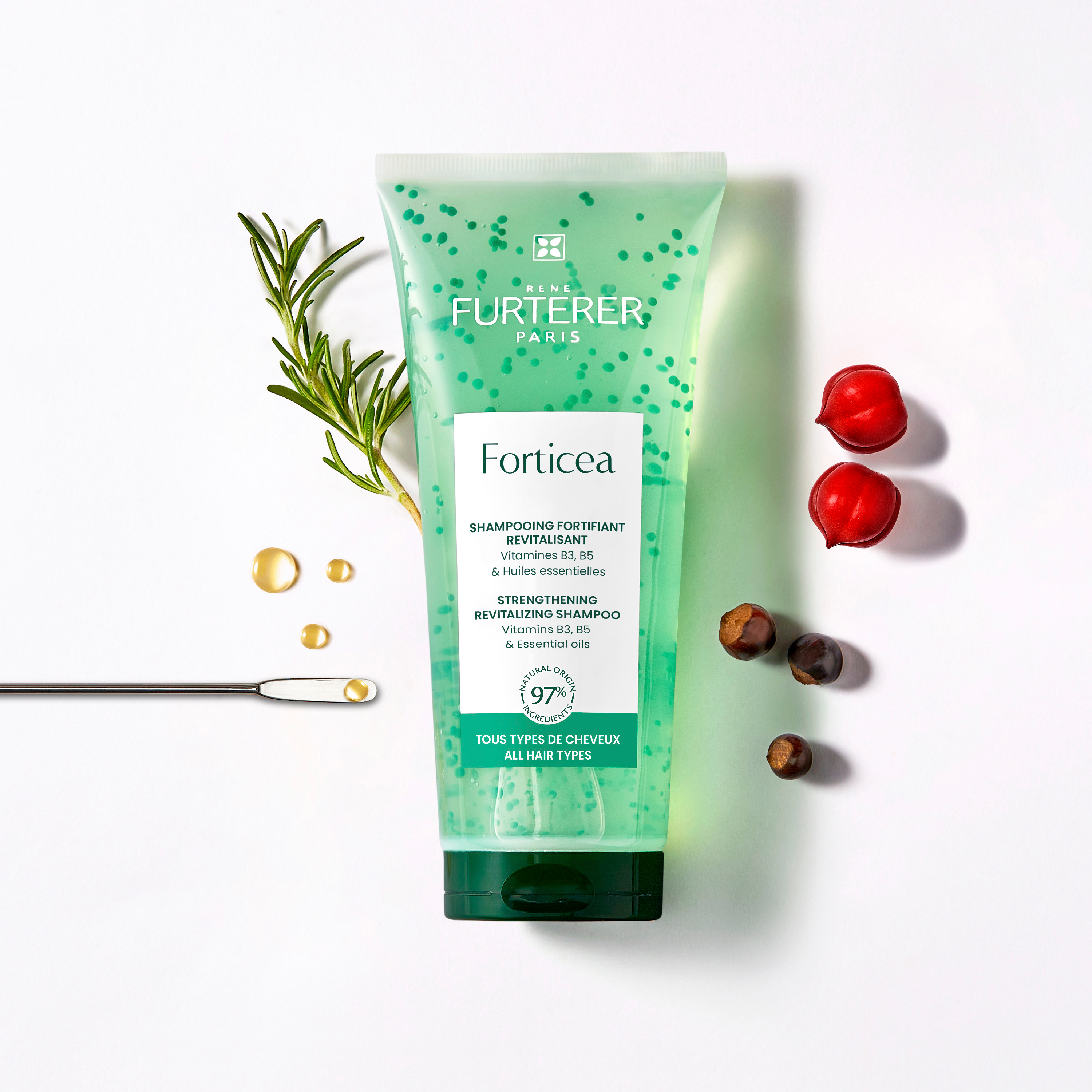 Rene Furterer Forticea Champo Energizante 200ml - Farmácia Garcia