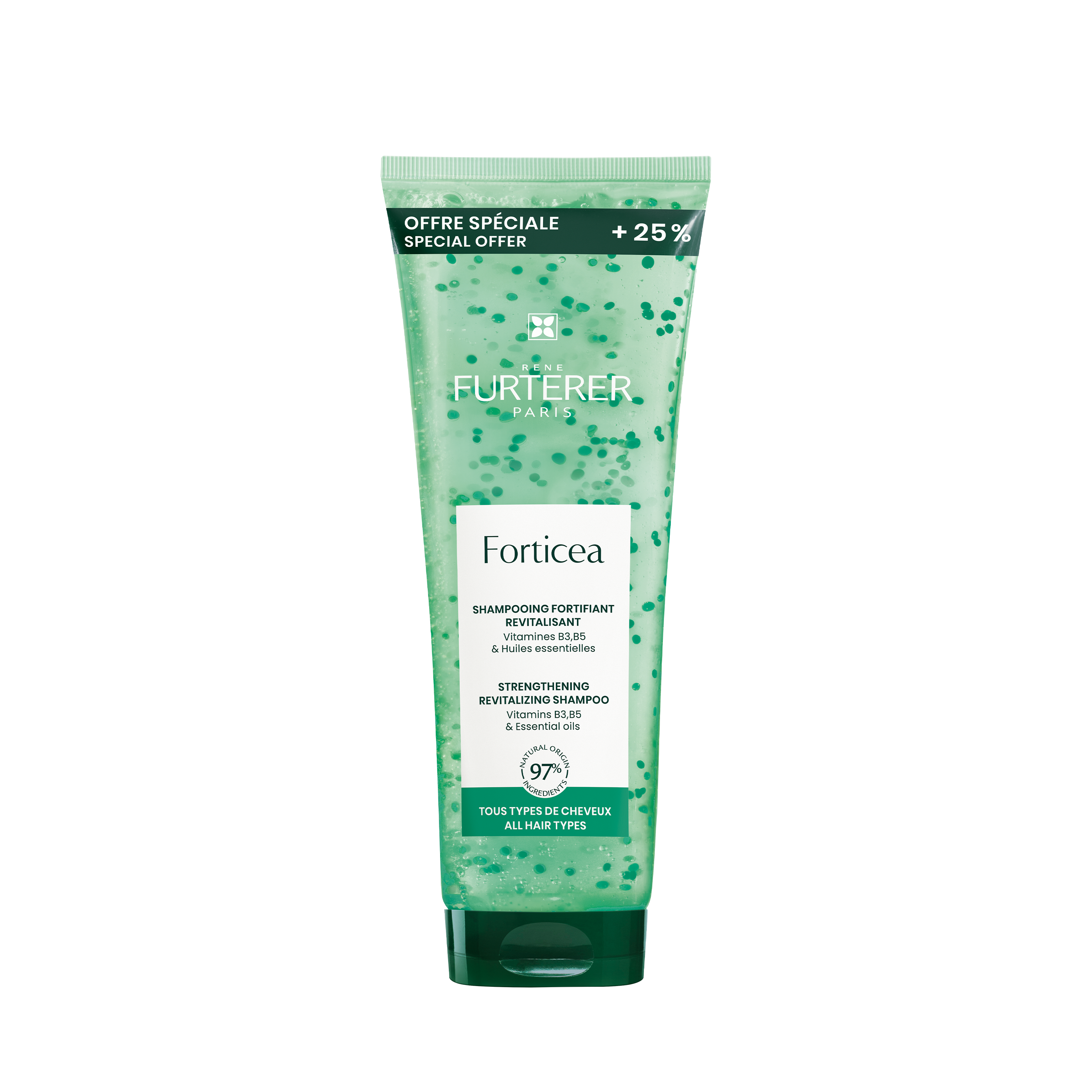 Rene Furterer Forticea Champo Energizante Edição Especial 250ml - Farmácia Garcia