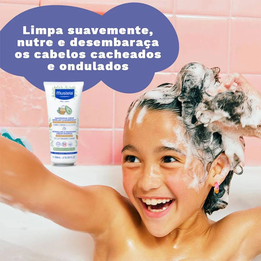 Mustela Champô Creme Desembaraçador 200ml - Farmácia Garcia