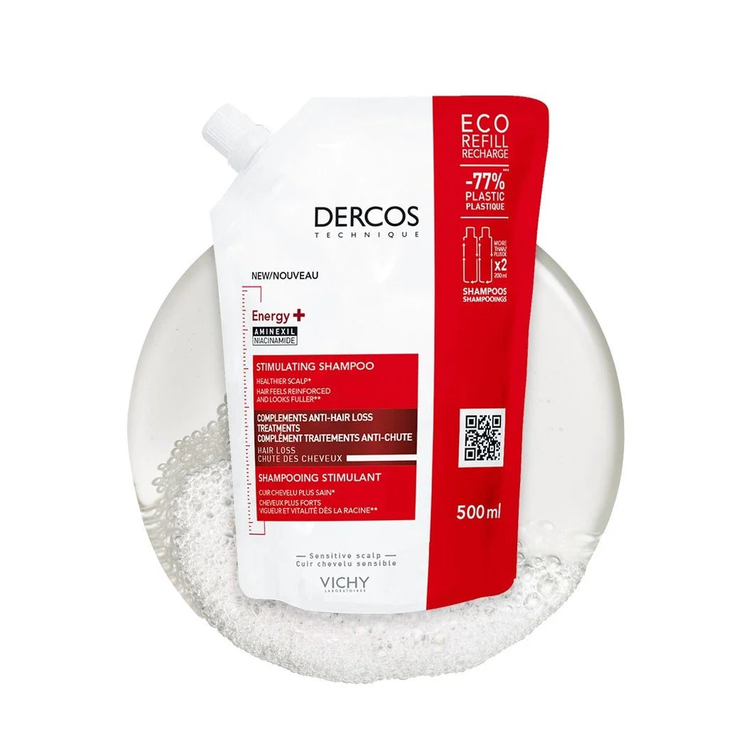 Dercos Estimulante Champô Eco Pack 500ml - Farmácia Garcia