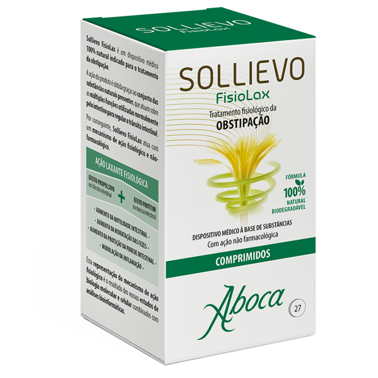 Sollievo Fisiolax 27 Comprimidos 420 mg - Farmácia Garcia