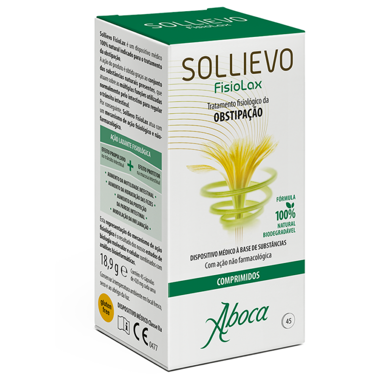 Sollievo Fisiolax 45 Comprimidos 420 mg - Farmácia Garcia