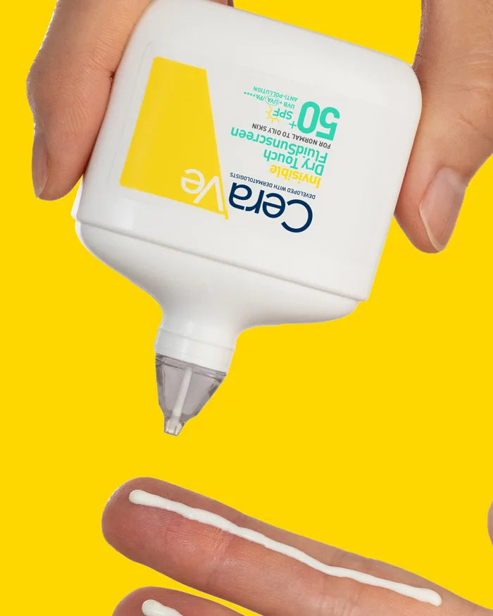 Cerave Sun Fluído Protetor Invisível Toque Seco SPF50+ 50ml - Farmácia Garcia