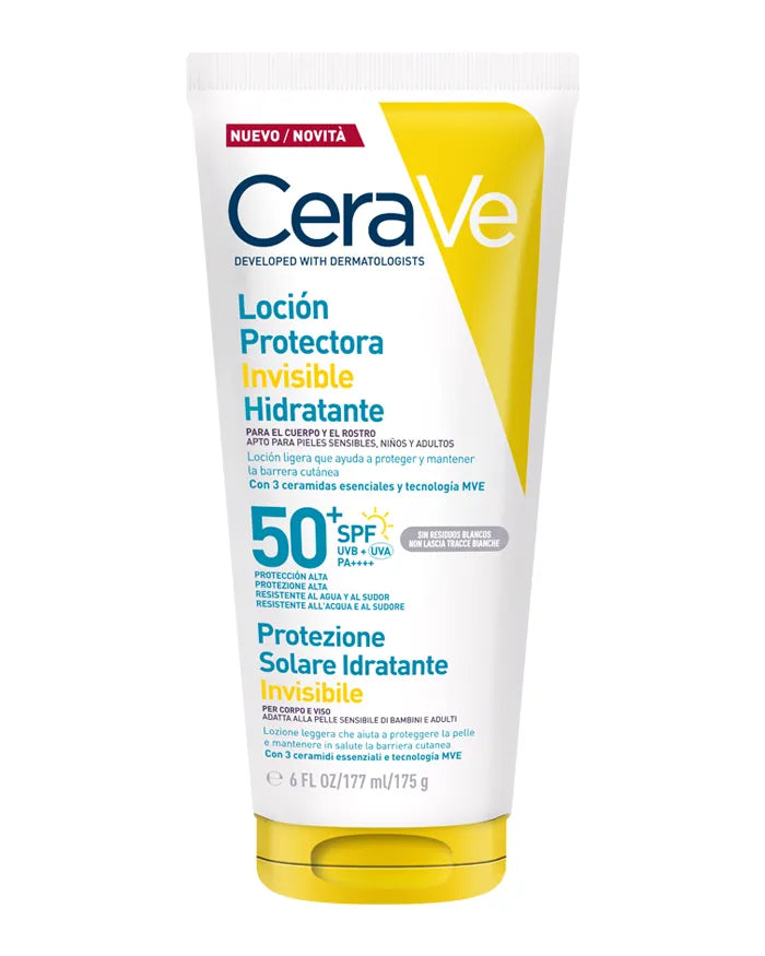 Cerave Loção Protect Invisível Hidra SPF50+ 177ml - Farmácia Garcia