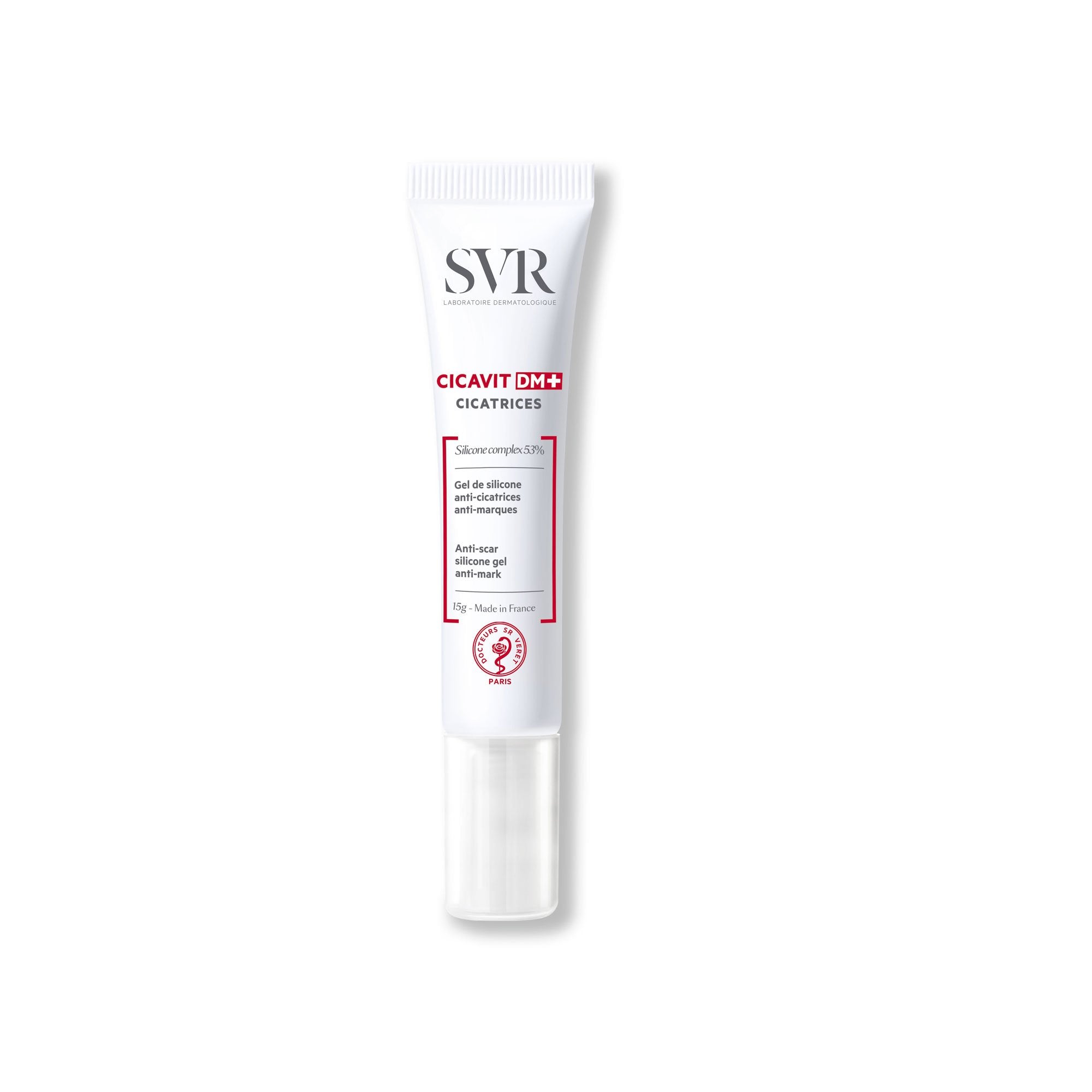 SVR Cicavit DM+ Gel Silicone Cicatriz 15g - Farmácia Garcia