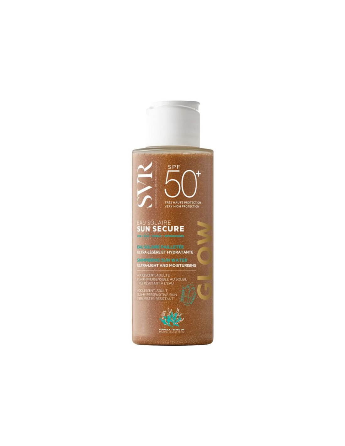 SVR Sun Secure SPF50+ Shimmering Sun Water 100ml - Farmácia Garcia