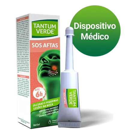 Tantum Verde SOS Aftas Gel 8ml - Farmácia Garcia