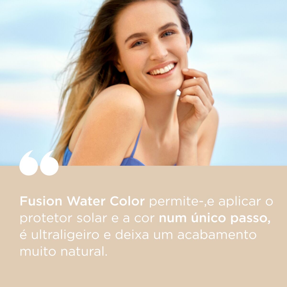 ISDIN Fotoprotector Fusion Water Color Light FPS50+ 50ml - Farmácia Garcia
