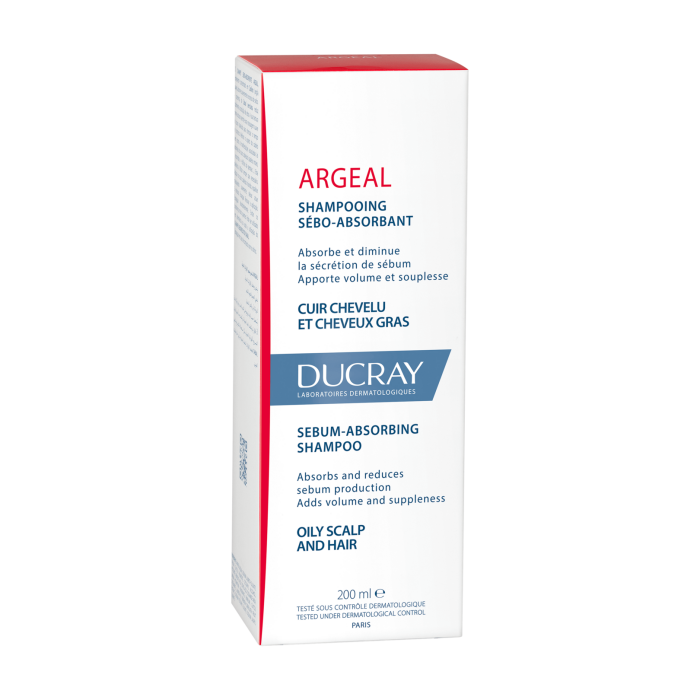 Ducray Argeal Champo Cabelos Oleosos 200ml - Farmácia Garcia