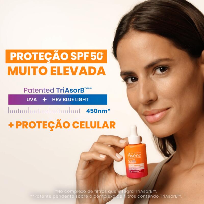 Avène Solar Ultra Sérum Preenche Instantaneamente SPF50+ 30ml - Farmácia Garcia