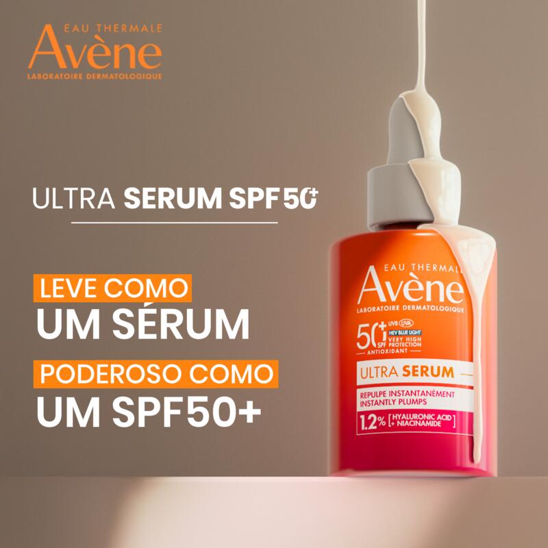 Avène Solar Ultra Sérum Preenche Instantaneamente SPF50+ 30ml - Farmácia Garcia