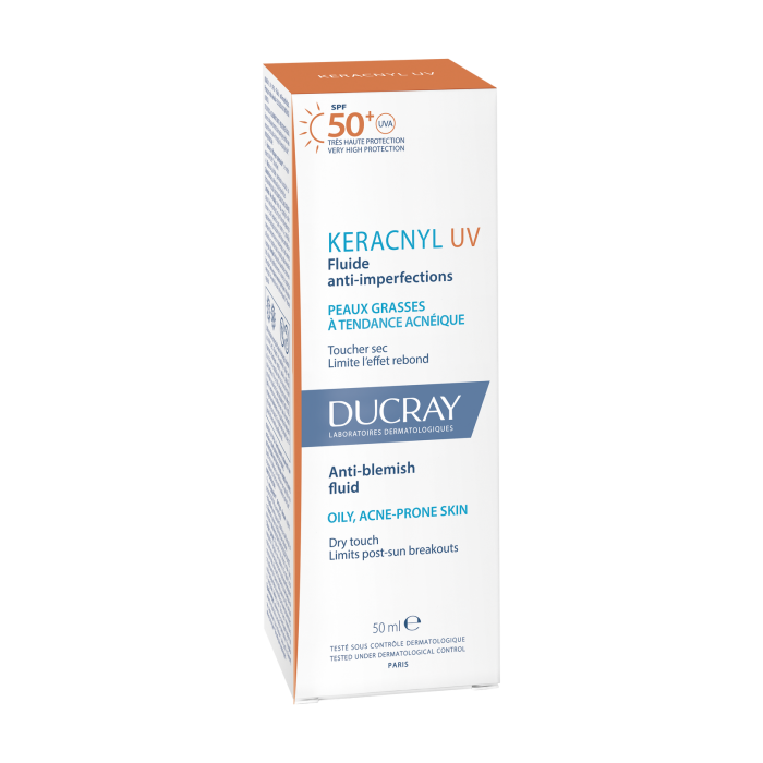 Ducray Keracnyl UV Fluido Anti-Imperfeições 50ml - Farmácia Garcia