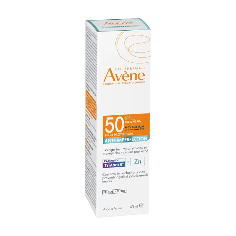 Avène Solar Fluido Anti-Imperfeições SPF50 40ml