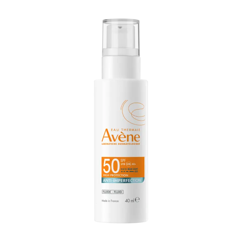Avène Solar Fluido Anti-Imperfeições SPF50 40ml