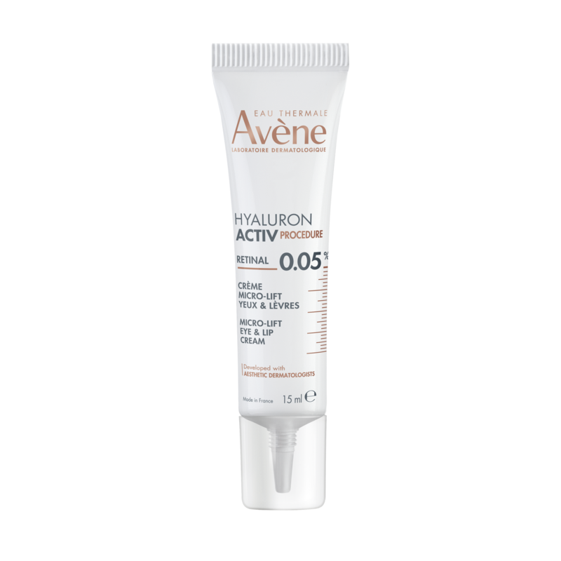 Avène Hyaluron Activ Procedure Creme de Olhos e Lábios Micro-Lift 0,05% Retinal 15ml - Farmácia Garcia