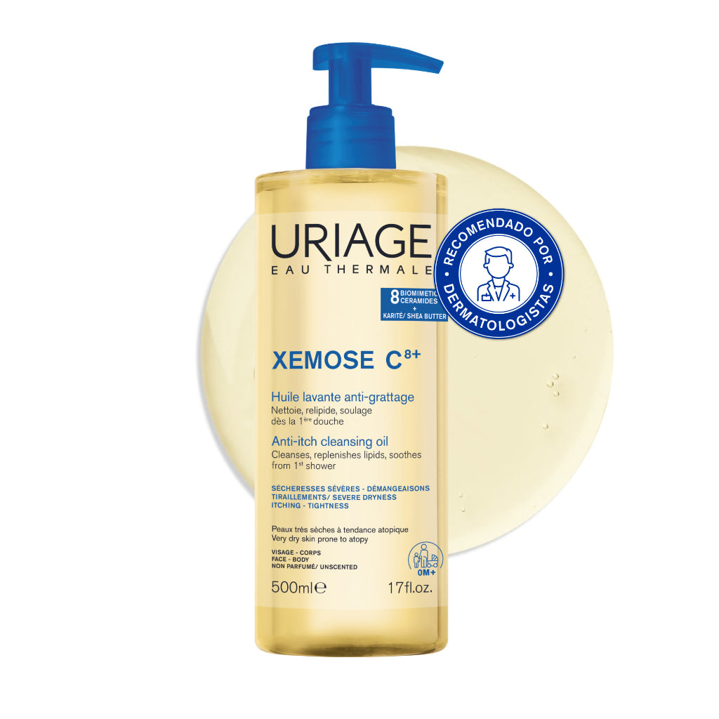 Uriage Xemose C8 Óleo Lavante Apaziguante 500ml - Farmácia Garcia