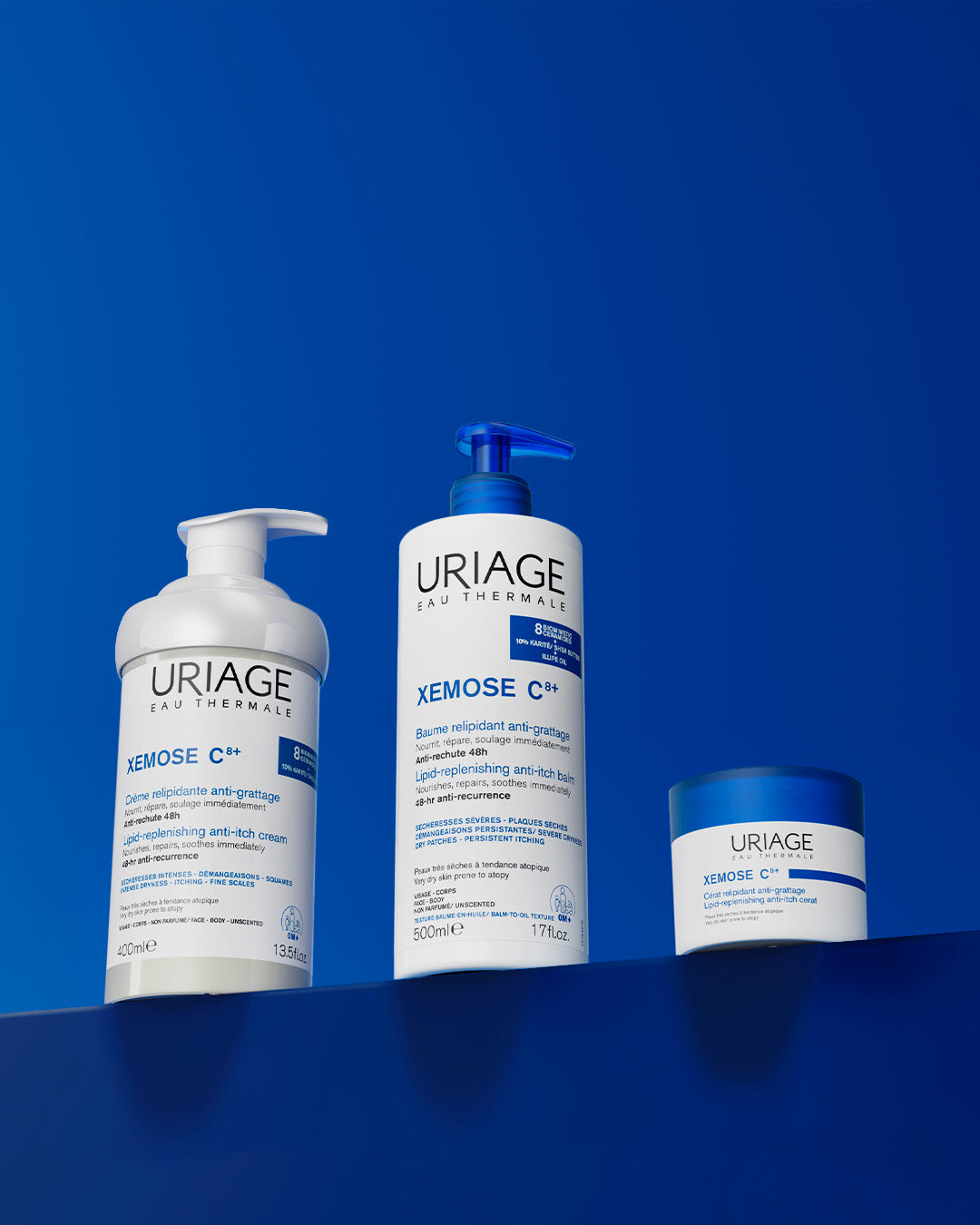 Uriage Xemose C8 Creme Relipidante Anti-Irritações 400ml