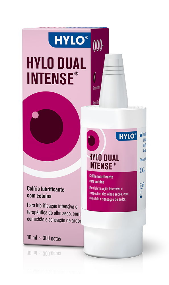 Hylo Dual Intense Colírio Lubrificante Olho Seco 10ml
