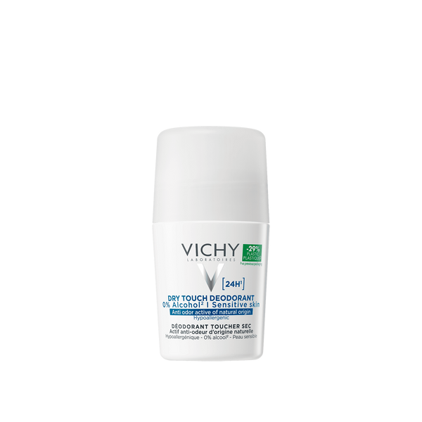 Vichy Desodorizante 24H Toque Seco Roll-On 0% Álcool 50ml