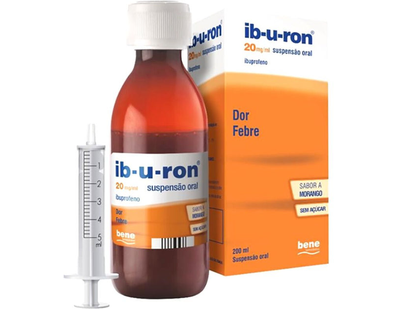 Ib-u-ron Xarope 20 mg/ml 200ml - Farmácia Garcia