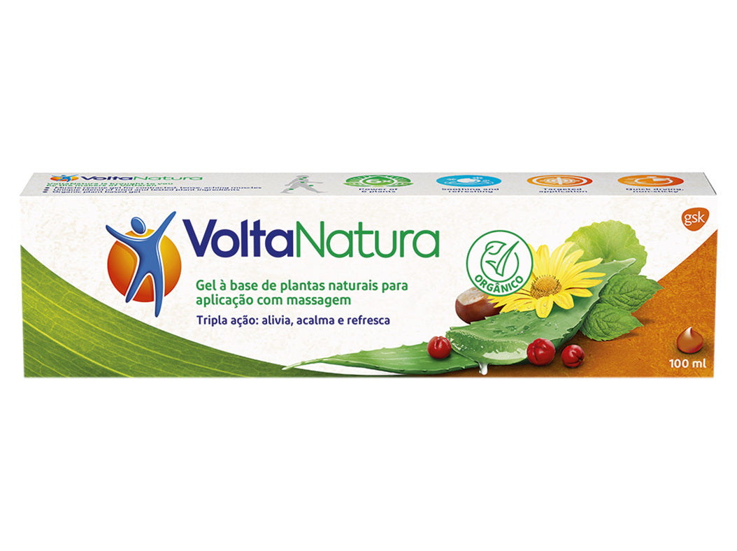 VoltaNatura Gel de Massagem Natural 100ml - Farmácia Garcia