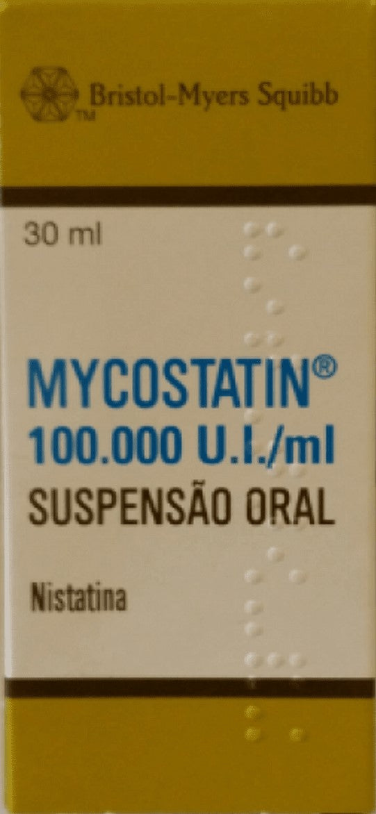 Mycostatin Suspensão Oral 30mL - Farmácia Garcia