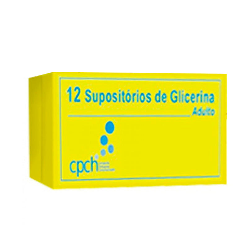 Supositórios de Glicerina (F.P.) Adulto, 1970 mg x 12 sup - Farmácia Garcia