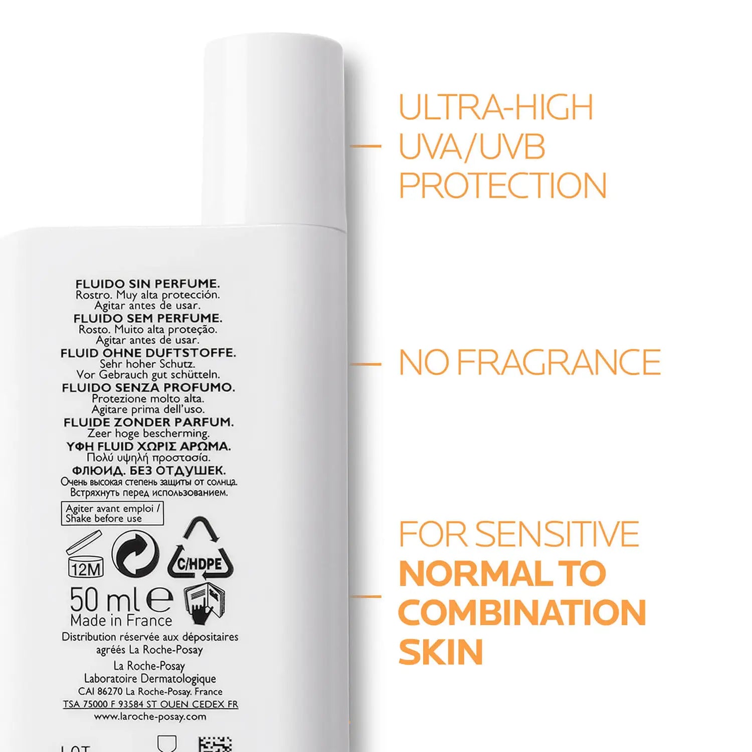 Anthelios UVmune 400 Fluído com Cor SPF50+ 50ml - Farmácia Garcia