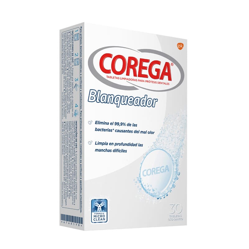Branqueadora Comprimidos Efervescentes x30 - Farmácia Garcia