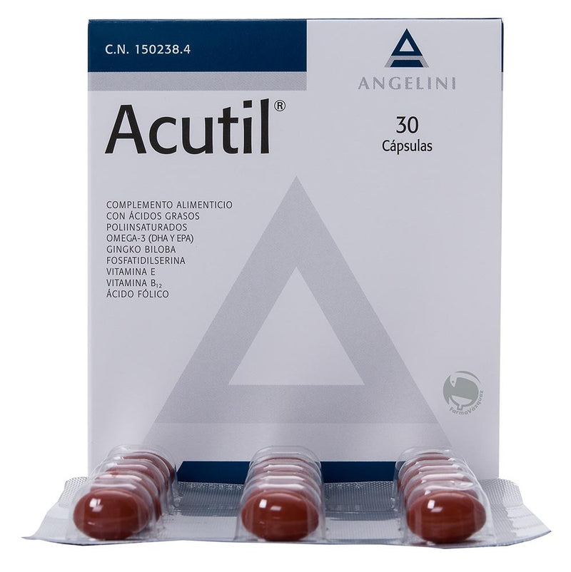 Acutil Cápsulas x60 - Farmácia Garcia