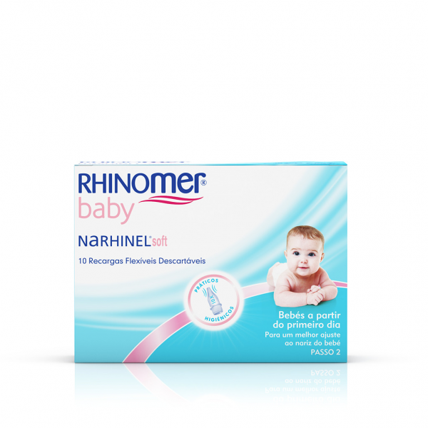 Rhinomer Baby Narhinel Recargas Flexíveis Descartáveis X10 - Farmácia Garcia