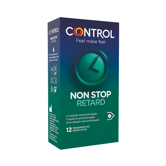Control Preservativos Non Stop Retard x12 - Farmácia Garcia